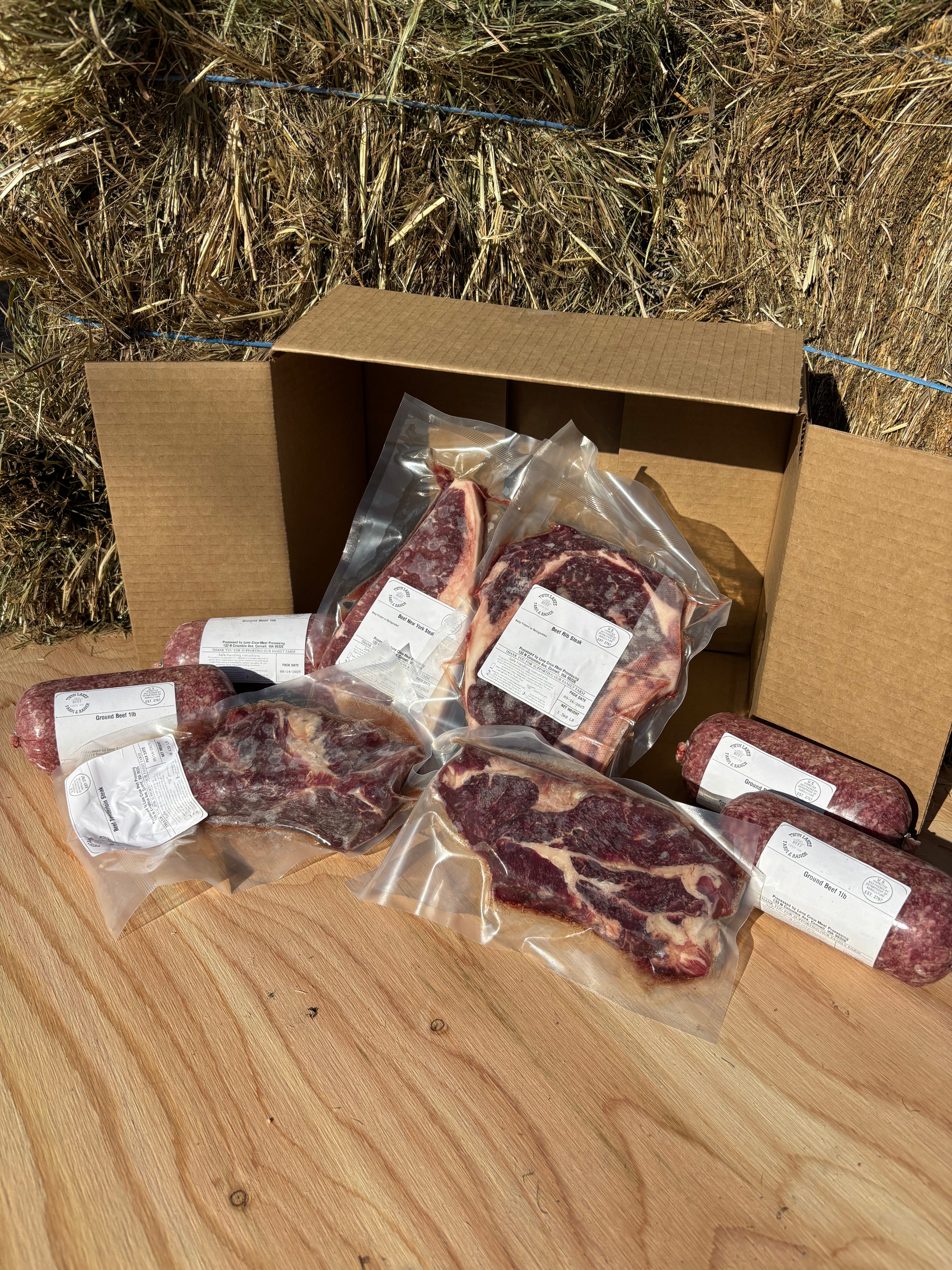 LIMITED SALE - Steak Sampler Box